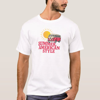 Summer American Style (Ver.2) T - Shirt Design