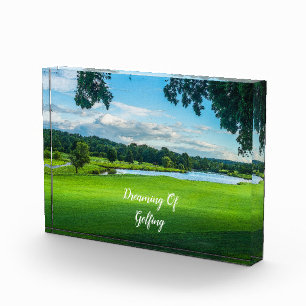 Summer At The Golf Course Fotoblock