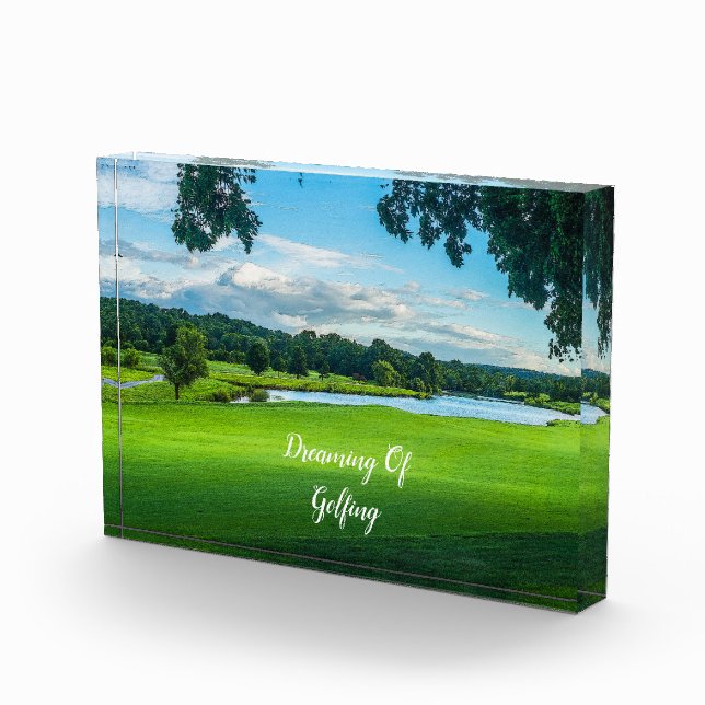 Summer At The Golf Course Fotoblock (Rechts)