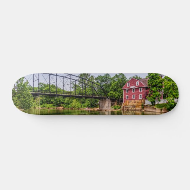 Summer at War Eagle Mill Skateboard (Horizontal)