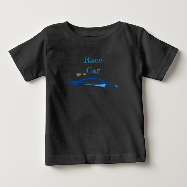 Summer Baby Race Car Baby T-shirt (Vorderseite)