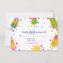 Summer Baby Shower UAWG Reply Umschließungskarte Dankeskarte