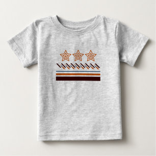 Summer Baby Three -Stern Streifen T-shirt