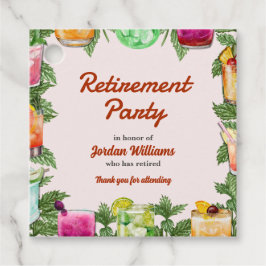 Summer Backyard Cocktail Party für Männer im Ruhes Geschenkanhänger