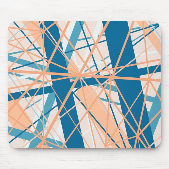 Summer Beach Abstrakt Geometric Mouse Pad Mousepad (Vorne)