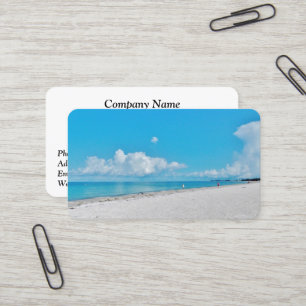 Summer Beach Business Cards Visitenkarte
