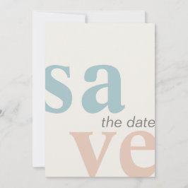 Summer Beach Foto Save the Date