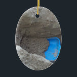 Summer Beach Gravitation Sand Shovel, Scoop, Playi Keramikornament<br><div class="desc">Sommer,  Strand,  Sandbucht,  Schaufel,  Spiel</div>