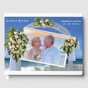 Summer Beach Hochzeit Gästebuch