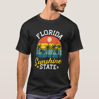 Summer Beach Lover Florida Sunshine Staat T-Shirt