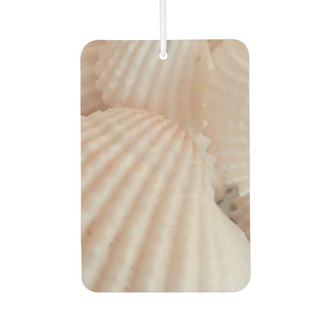 Summer Beach Muscheln Ocean Tropical Heart Autolufterfrischer (Vorderseite)