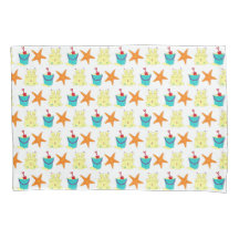 Summer Beach Party Sandcastle Starfish Pail Shovel