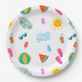 Summer Beach Pattern Paper Teller