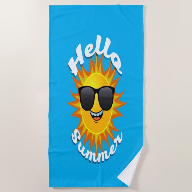 Summer Beach Resorts Strandtuch (Vorderseite)