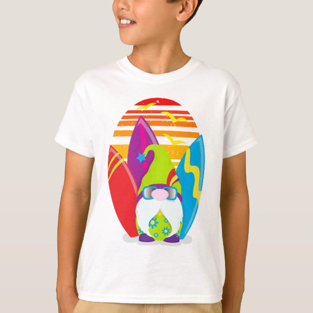Summer Beach Surfgenome T-Shirt (Vorderseite)