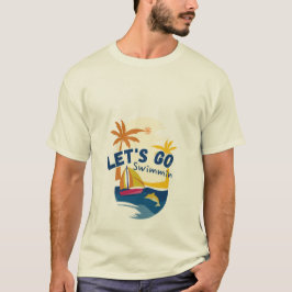 Summer beach tee