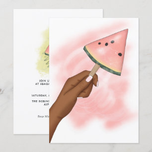 Summer Beach Vacances Anniversaire Fête Invitation