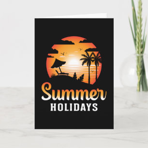 Summer Beach Vacation Sea Surf Cool Sonnenschein G Karte