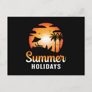 Summer Beach Vacation Sea Surf Cool Sonnenschein G Postkarte