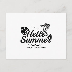 Summer Beach Vacation Surf Sea Sonnenschein Gesche Postkarte