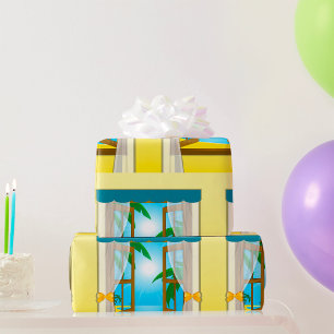 Summer Beach View Geschenkpapier