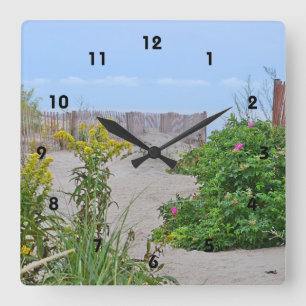 Summer Beach Wall Uhr