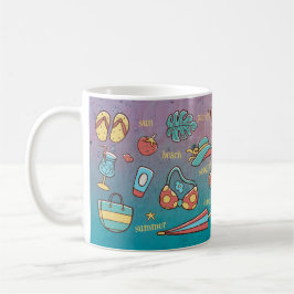 Summer Beach Zwei-Tone-Tasse Kaffeetasse