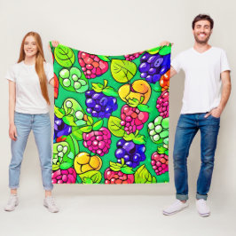 Summer Berry Delight Fleecedecke