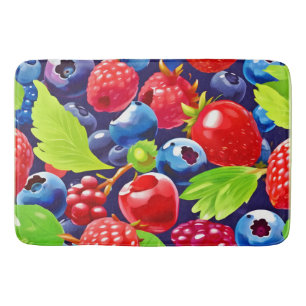 Summer Berry Medley Badematte