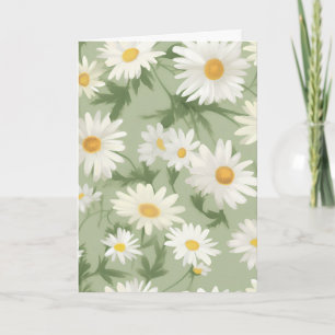 Summer Birthday Daisies Karte