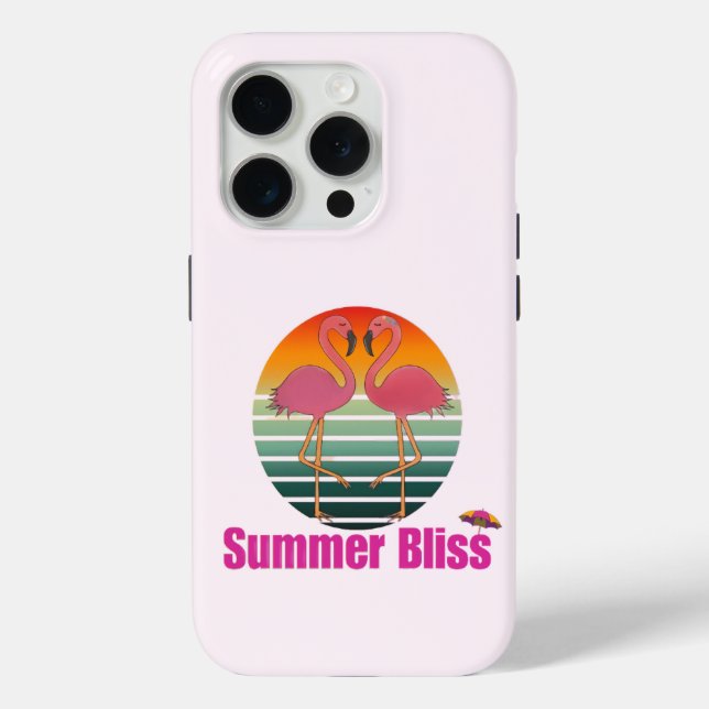 Summer Bliss Case-Mate iPhone Hülle (Rückseite)