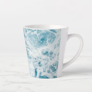 Summer Blue Ocean Wave Milchtasse