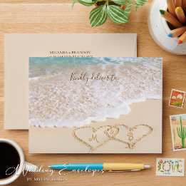 Summer Blue Ocean Waves Tropical Beach Hochzeit