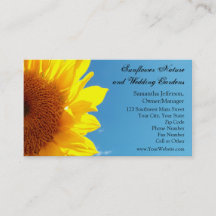 Summer Blue Sky mit gelber Sonnenblume