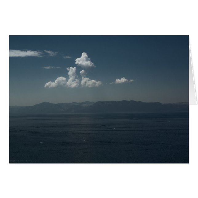 Summer Blues Card (Vorderseite (Horizontal))