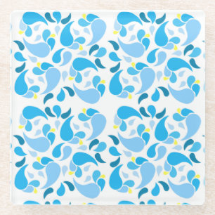 Summer Blues Glasuntersetzer