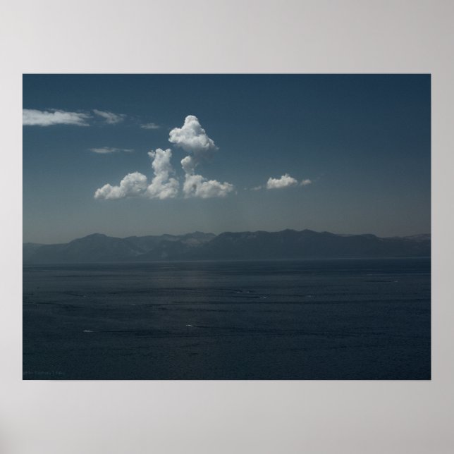 Summer Blues Print Poster (Vorne)