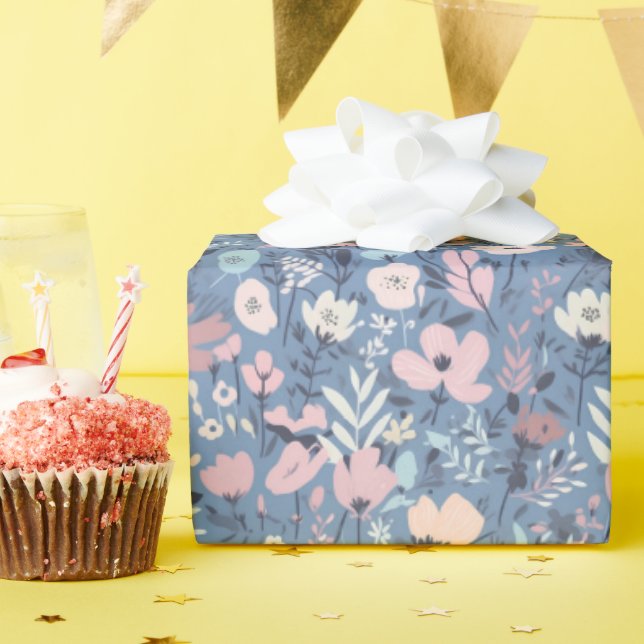 Summer Blume Collection Geschenkpapier (Geburtstagsparty)
