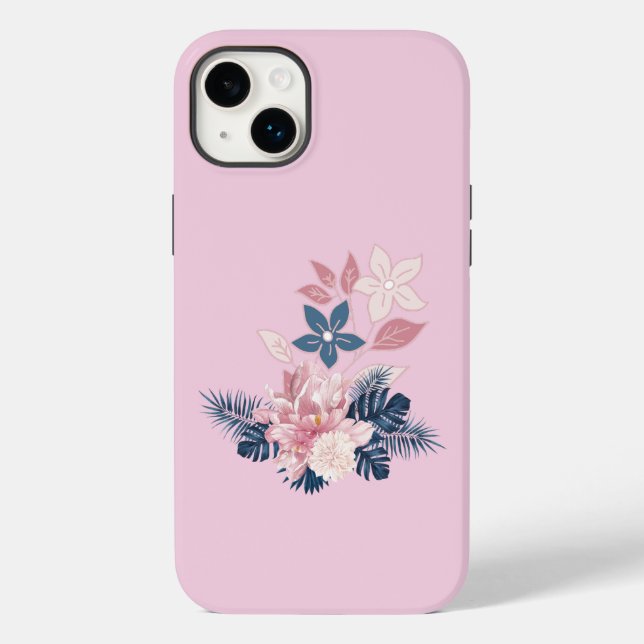 Summer Blume Girly Case-Mate iPhone 14 Plus Hülle (Rückseite)