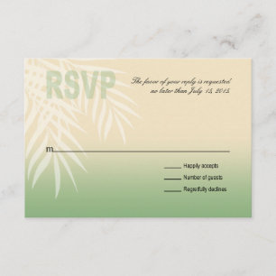 Summer Breeze Beach UAWG   jade RSVP Karte