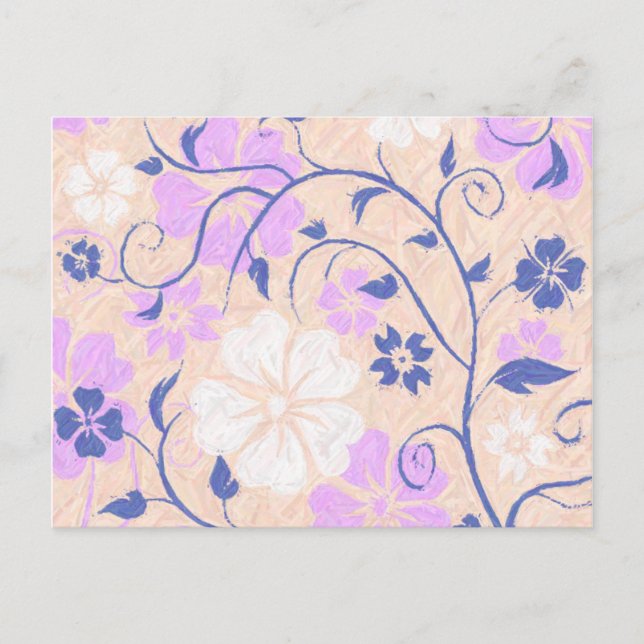 Summer Breeze Floral Collection Postkarte (Vorderseite)