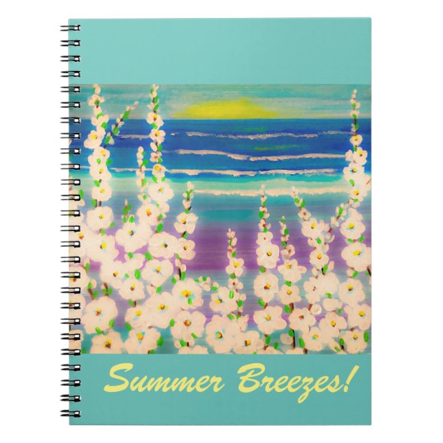 Summer Breezes Notebook Notizblock (Vorderseite)