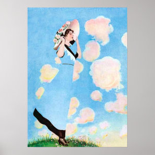 Summer Breezes von C Coles Phillips Poster