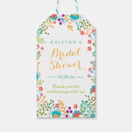 Summer Bright Niedlich Blume Brautparty Vielen Dan Geschenkanhänger
