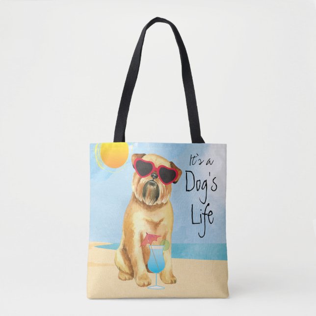 Summer Brussels Griffon Tasche (Vorderseite)