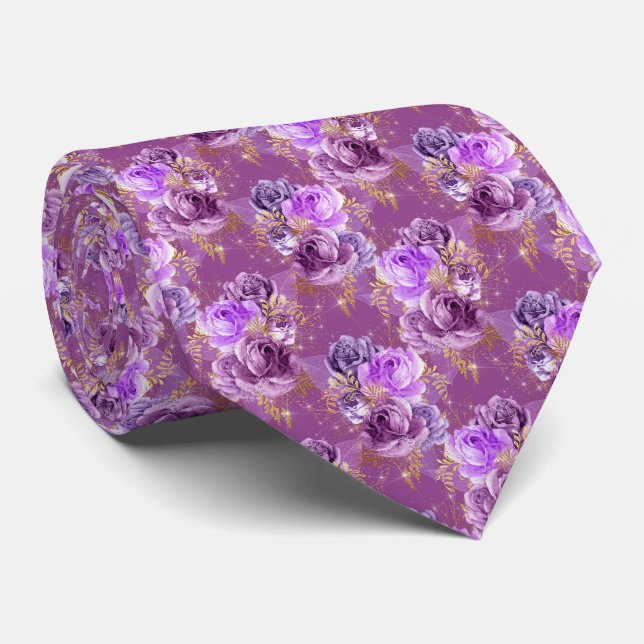 Summer Bumble Bee Neck Tie Krawatte (Gerollt)
