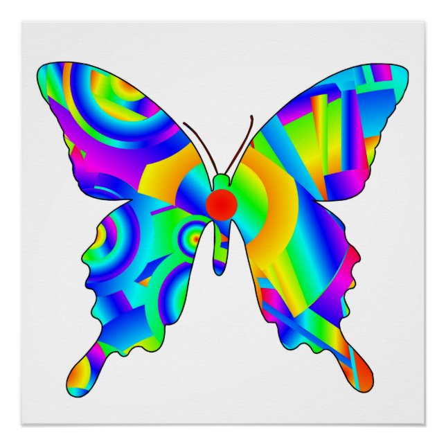 Summer Butterfly Glossar Poster (Vorderseite)