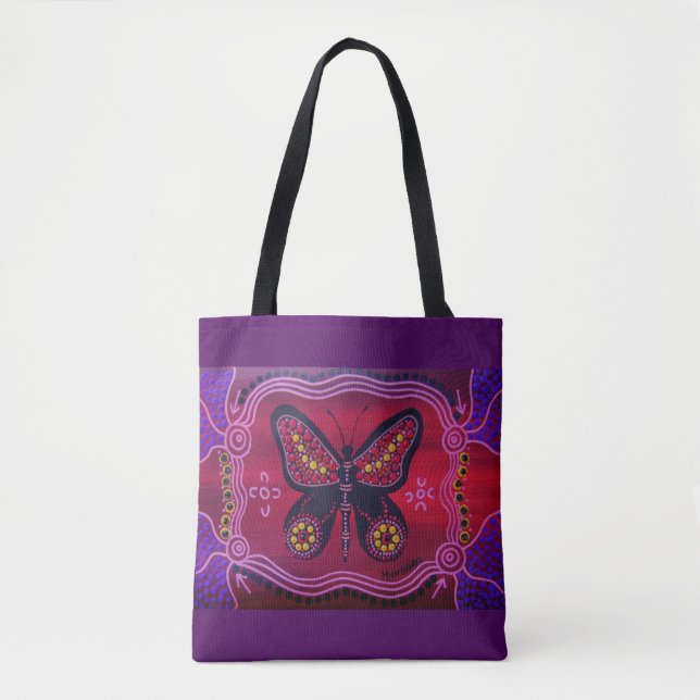Summer Butterfly Toag Tasche (Vorderseite)