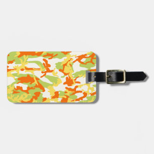 Summer Camouflage Pattern Gepäckanhänger