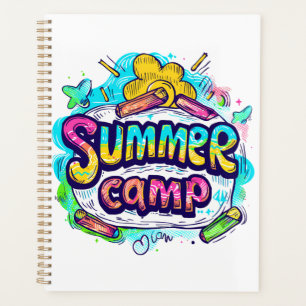 Summer Camp - farbenfrohe Sommercamp Planer